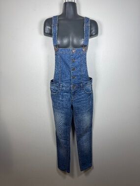 Fire Los Angeles Blue Denim Women's Overalls XS